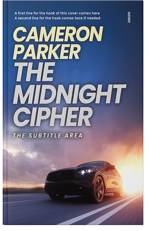 Front view of East Bay #34331 - Premade Mystery & Thriller & Suspense Book Cover