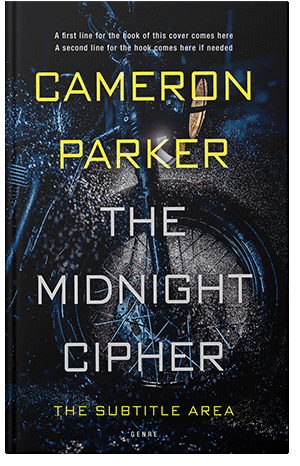 Pre Made Book Cover Pine Glade