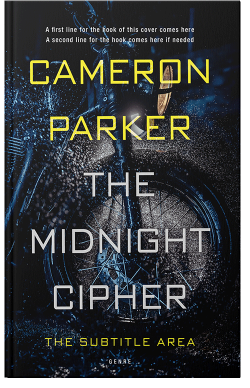 Front view of Pine Glade #34335 - Premade Mystery & Thriller & Suspense Book Cover