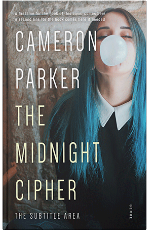 Pre Made Book Cover Outer Space