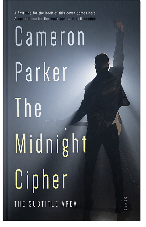 Front view of Ebony Clay #34339 - Premade Mystery & Thriller & Suspense Book Cover