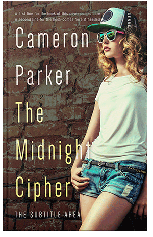 Pre Made Book Cover English Walnut