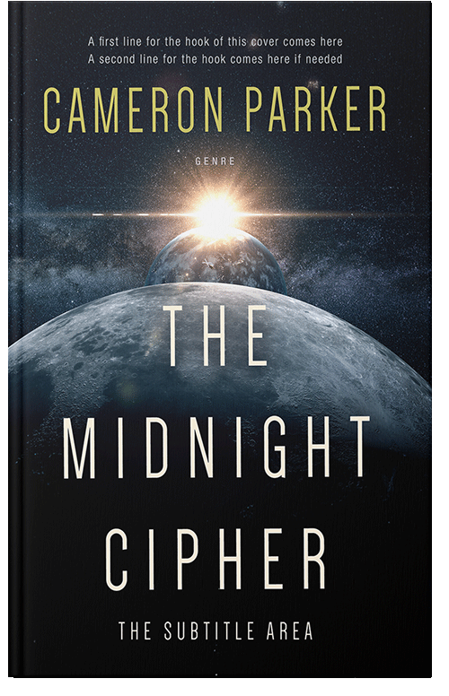 Front view of Premade Science Fiction Book Cover - Ash