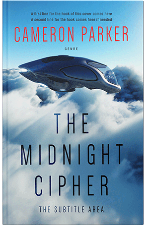 Pre Made Book Cover Glacier