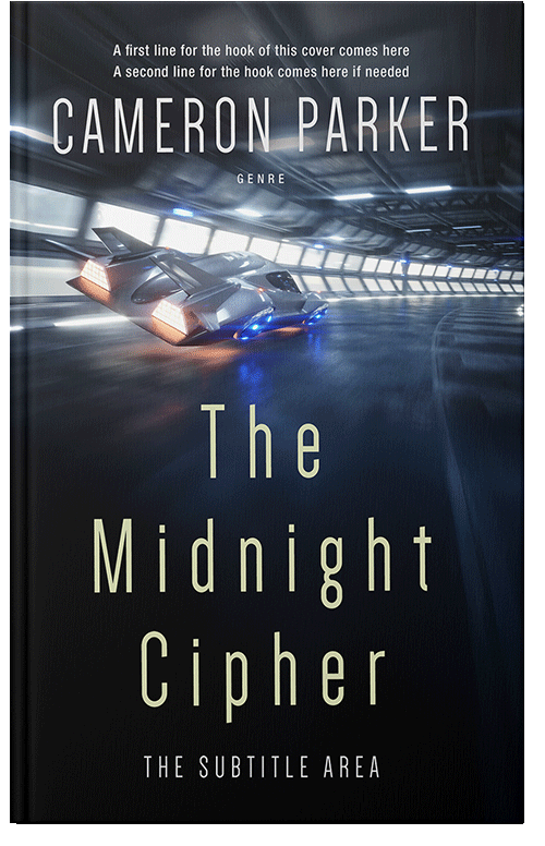 Front view of Premade Science Fiction Book Cover - Vulcan