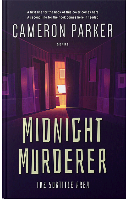 Front view of Premade Mystery & Thriller & Suspense Book Cover - Black Rock