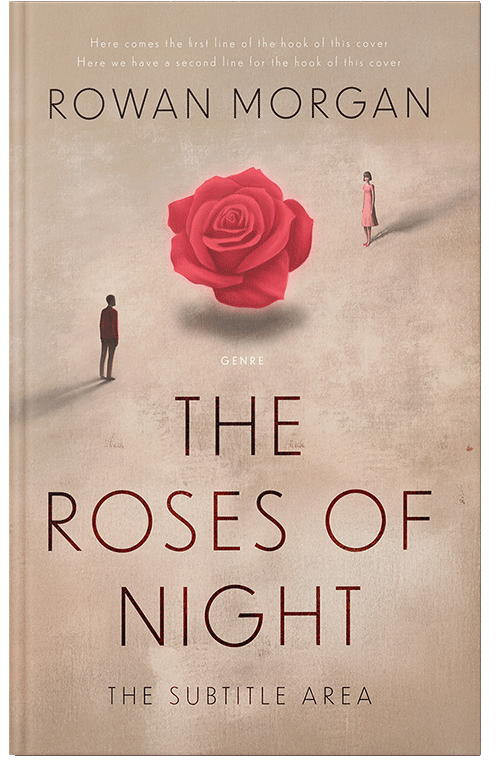 Front view of Premade Romance Book Cover - Akaroa