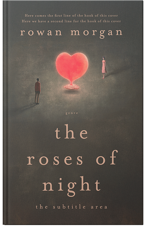 Front view of Premade Romance Book Cover - Armadillo