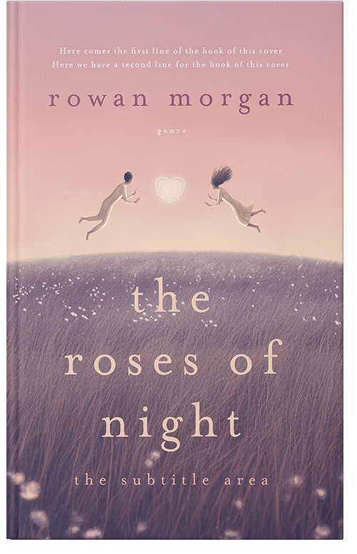 Front view of Thatch #34387 - Premade Romance Book Cover