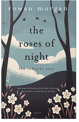 Pre Made Book Cover Cascade