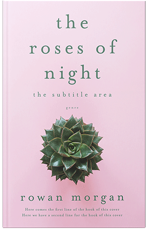 Pre Made Book Cover Carousel Pink