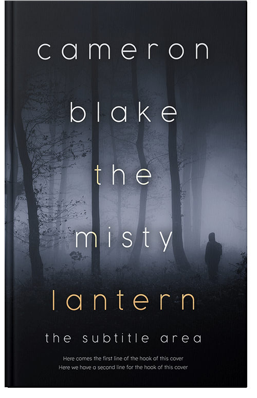 Front view of Bunker #34410 - Premade Horror Book Cover