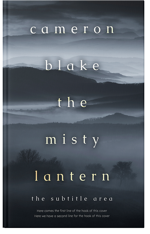 Front view of Outer Space #34412 - Premade Poetry Book Cover