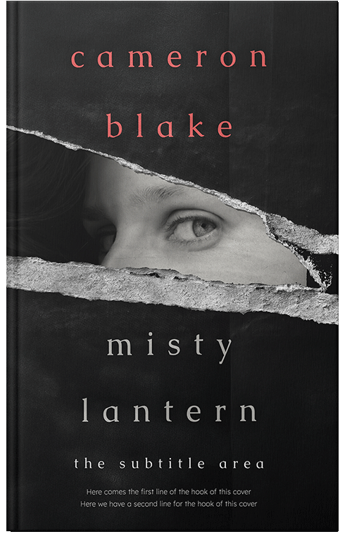 Front view of Cloudy #34413 - Premade Mystery & Thriller & Suspense Book Cover