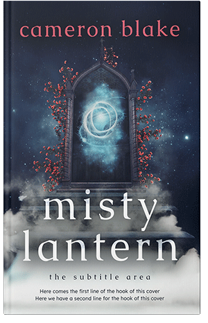 Pre Made Book Cover Ebony Clay