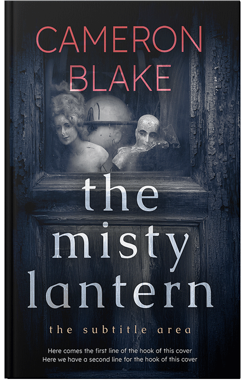 Front view of Premade Mystery & Thriller & Suspense Book Cover - Mirage