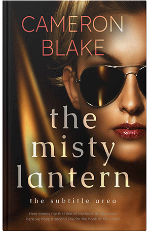 Pre Made Book Cover Antique Brass