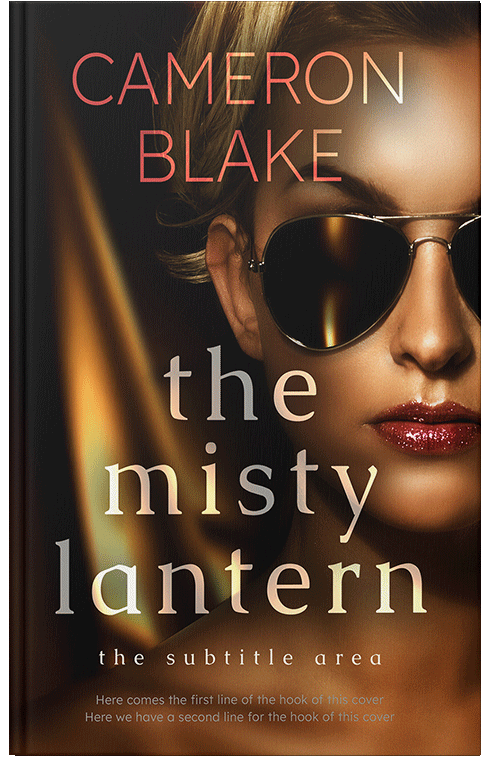 Front view of Antique Brass #34422 - Premade Mystery & Thriller & Suspense Book Cover