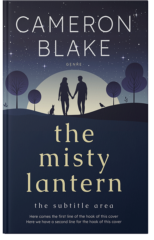 Front view of Mirage #34430 - Premade Romance Book Cover