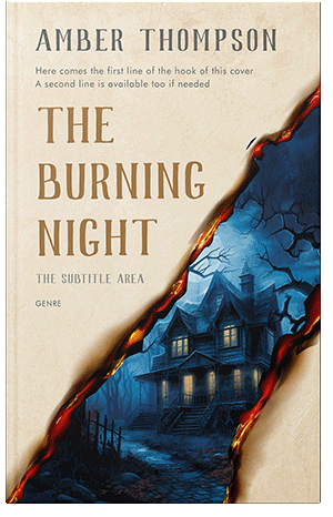 Pre Made Book Cover Parchment