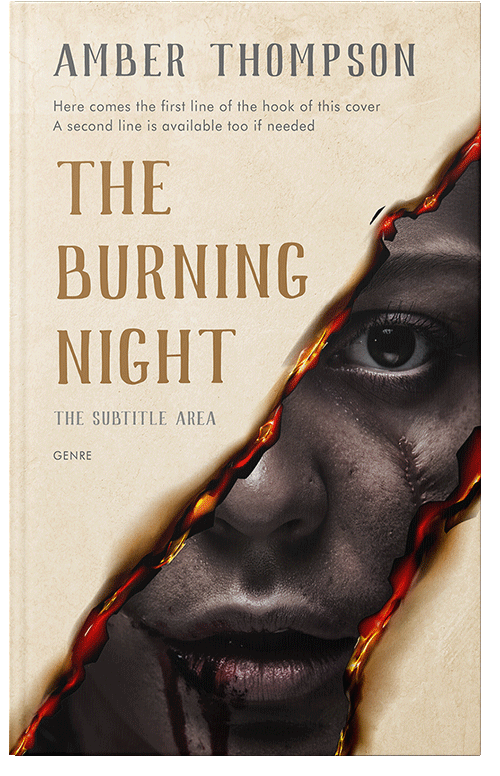 Front view of Parchment #34452 - Premade Mystery & Thriller & Suspense Book Cover