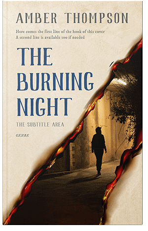 Pre Made Book Cover Janna