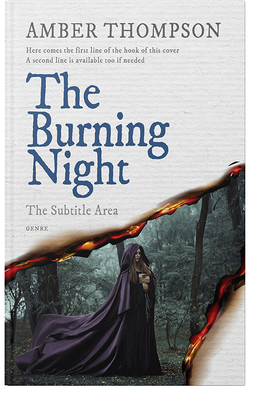 Front view of Gray Nurse #34456 - Premade Mystery & Thriller & Suspense Book Cover