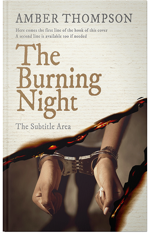 Front view of Premade Mystery & Thriller & Suspense Book Cover - White Rock