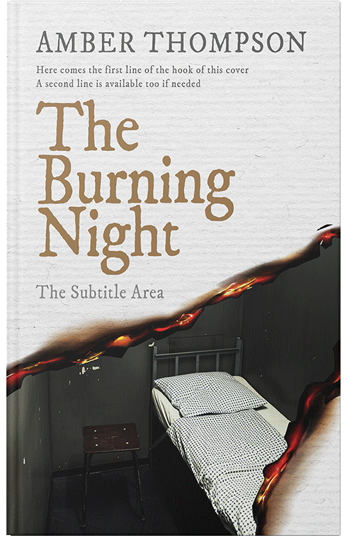 Front view of Premade Mystery & Thriller & Suspense Book Cover - Desert Storm