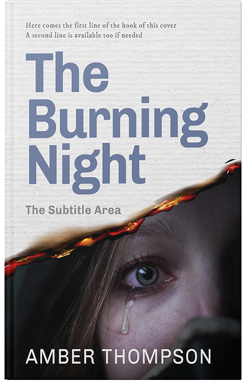 Front view of Cod Gray #34463 - Premade Mystery & Thriller & Suspense Book Cover