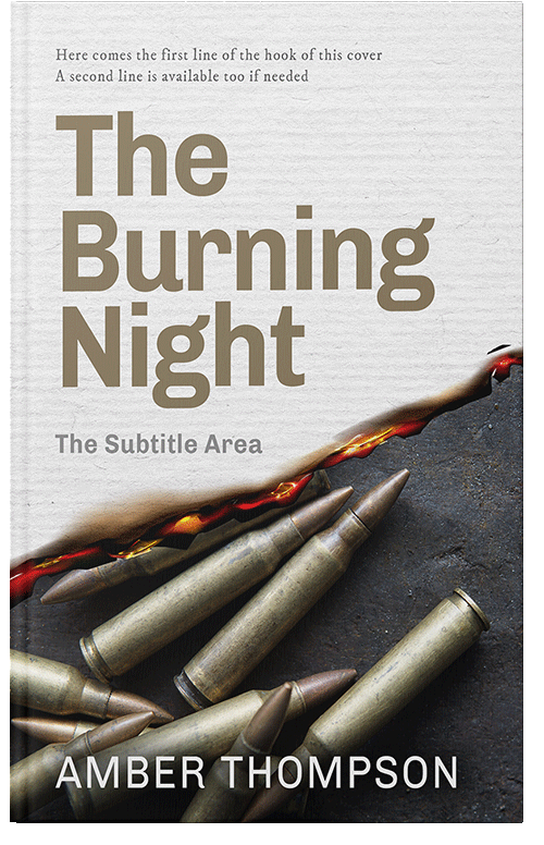 Front view of Dune #34464 - Premade Mystery & Thriller & Suspense Book Cover