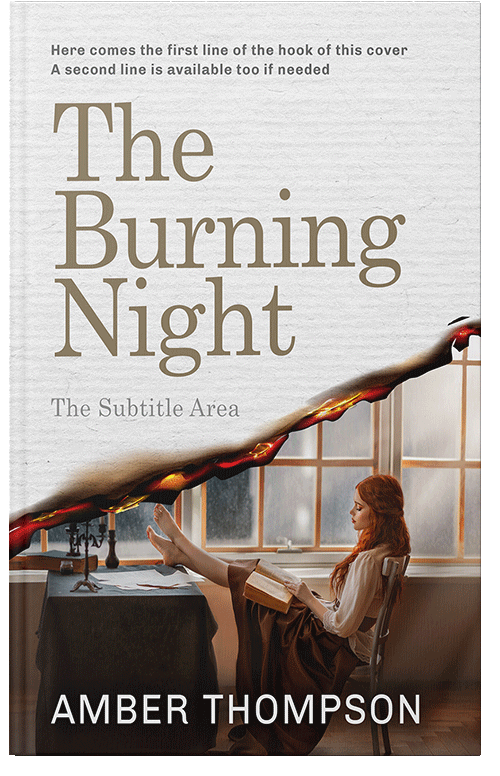 Front view of Eclipse #34466 - Premade Mystery & Thriller & Suspense Book Cover