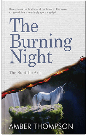 Pre Made Book Cover Iron