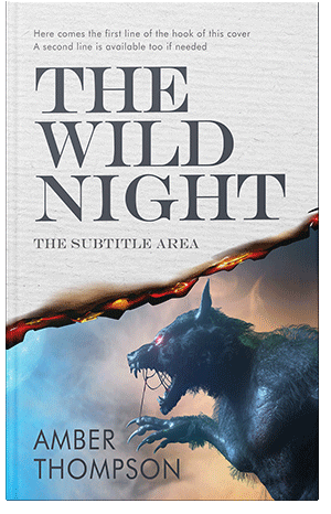 Pre Made Book Cover Oxford Blue