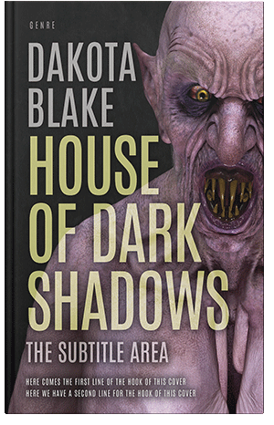 Pre Made Book Cover Thunder