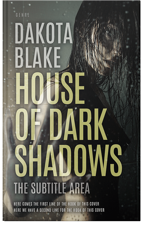 Front view of Premade Mystery & Thriller & Suspense Book Cover - Chino