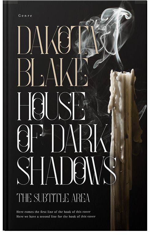 Front view of Tea #34486 - Premade Mystery & Thriller & Suspense Book Cover