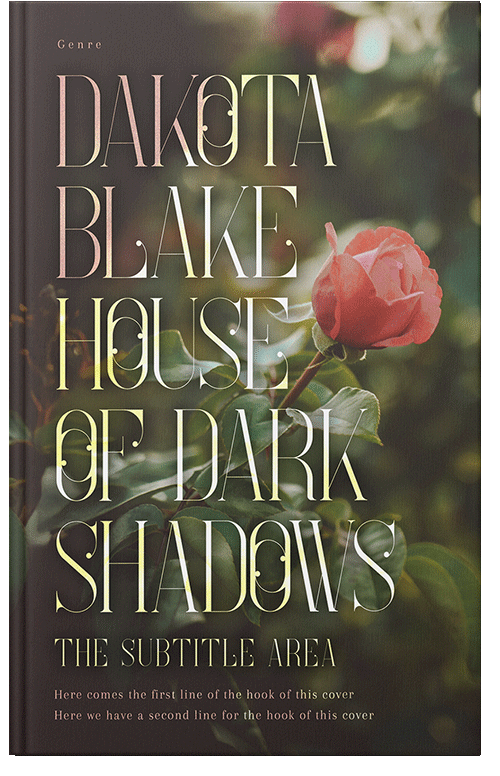 Front view of Mondo #34488 - Premade Literary Fiction Book Cover