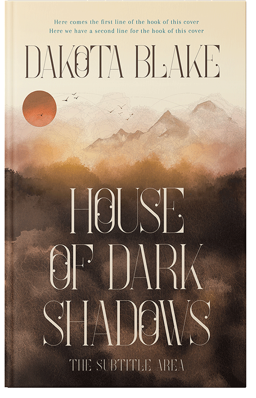 Front view of Raffia #34493 - Premade Surreal Book Cover