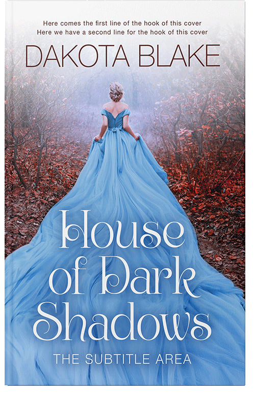 Front view of Danube #34497 - Premade Fantasy Book Cover