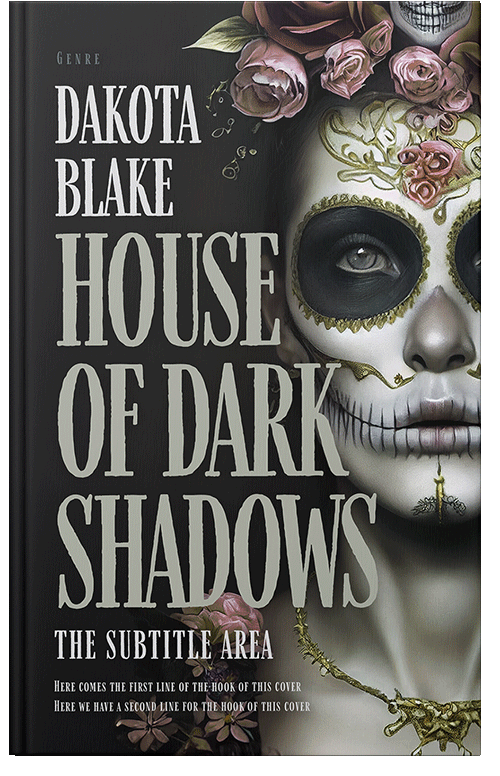 Front view of Dune #34512 - Premade Horror Book Cover