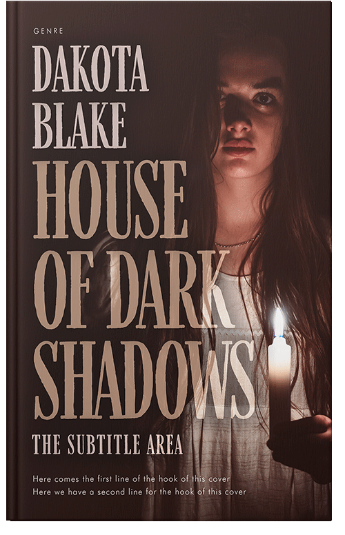 Front view of Quicksand #34520 - Premade Mystery & Thriller & Suspense Book Cover