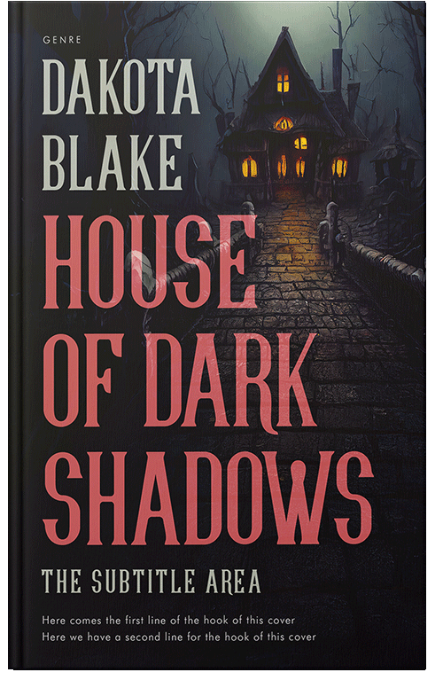 Front view of Premade Mystery & Thriller & Suspense Book Cover - Contessa