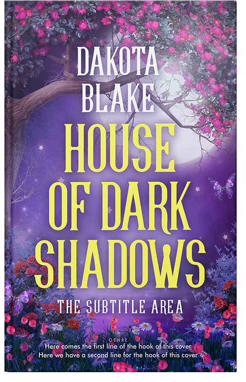 Front view of Deluge #34530 - Premade Fantasy Book Cover