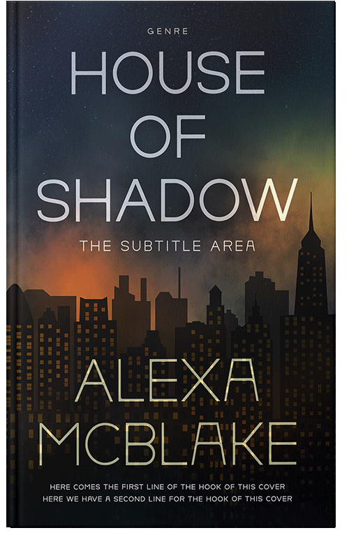 Front view of Premade Mystery & Thriller & Suspense Book Cover - Woodsmoke