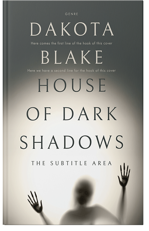 Front view of Premade Mystery & Thriller & Suspense Book Cover - Lunar Green