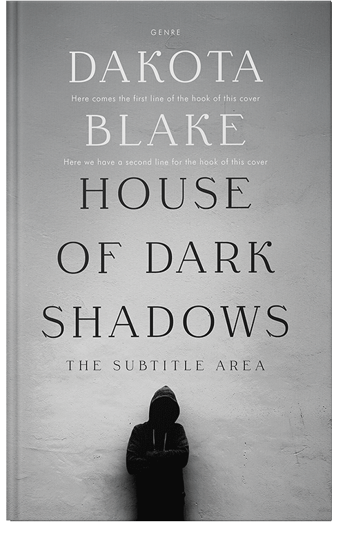 Front view of Silver #34552 - Premade Mystery & Thriller & Suspense Book Cover