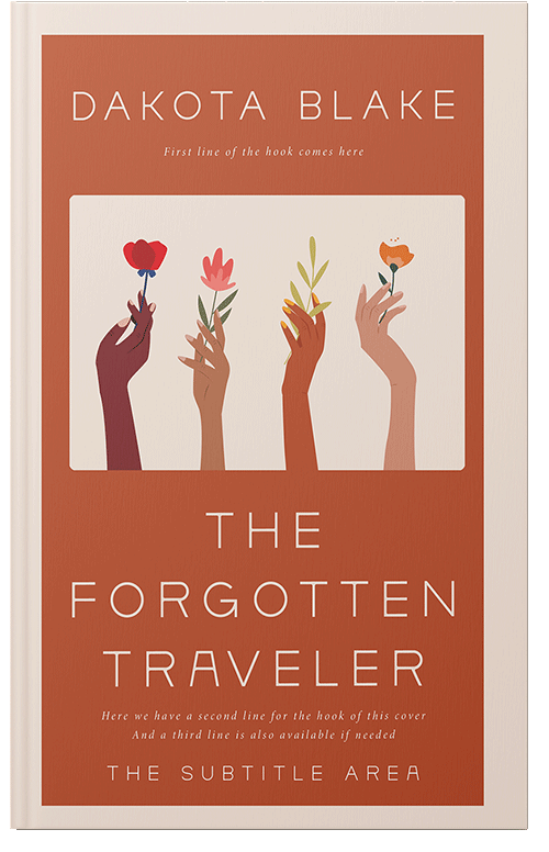 Front view of Premade Literary Fiction Book Cover - Pot Pourri