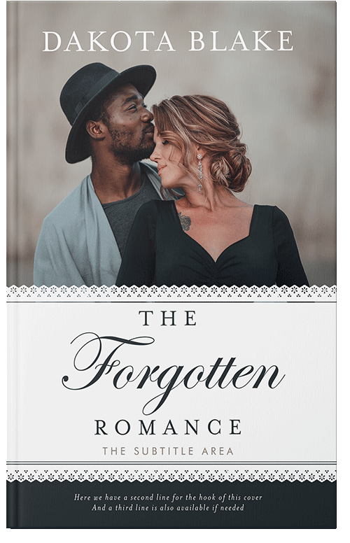 Front view of Cloudy #34611 - Premade Romance Book Cover