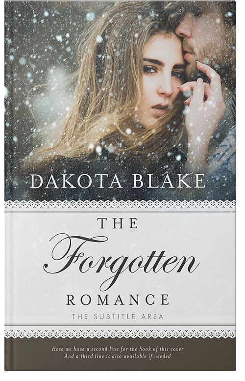 Front view of Westar #34615 - Premade Romance Book Cover